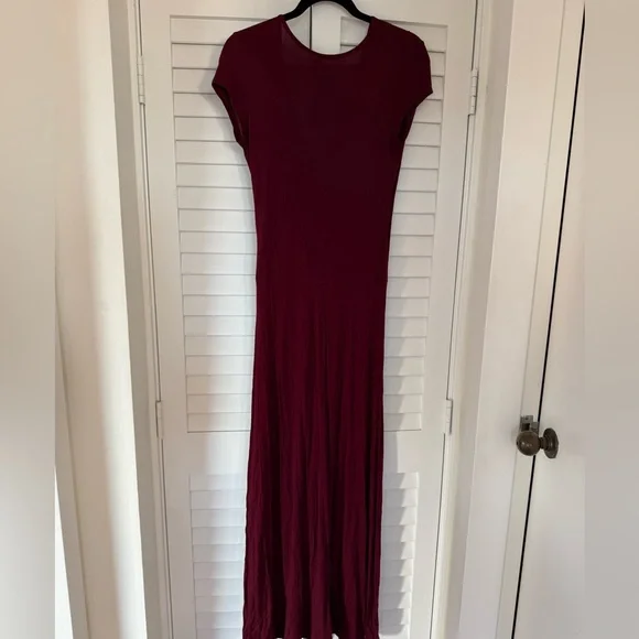 Lime n Chili Maroon Maxi‎ Dress - Picture 3 of 4